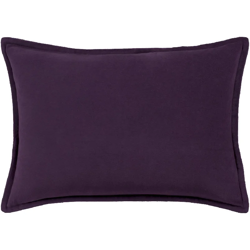 Hypoallergenic Pillows for Allergy SufferersCotton Velvet Pillow in Dark Purple