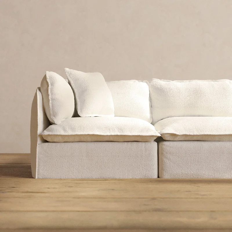 Feather Pillows for a Luxurious SleepSquare Performance Accent Pillow 18 x 18 | Knit Boucle in Mousse Feather Pillows for a Luxurious SleepSquare Performance Accent Pillow 18 x 18 | Knit Boucle in Mousse