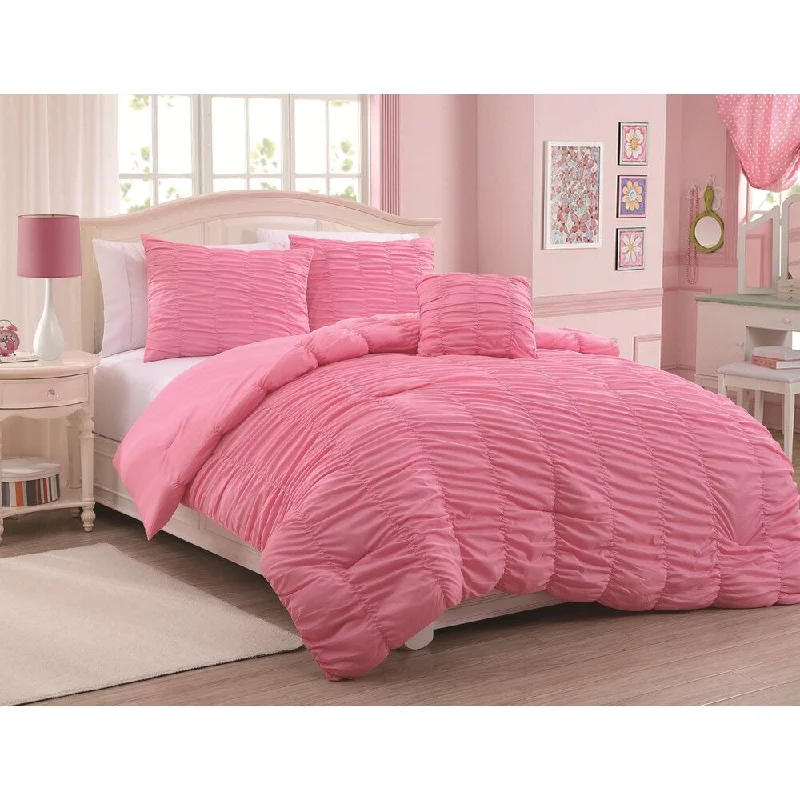 Down - filled comforters for supreme warmth and lightnessMandy 4-piece Comforter Set