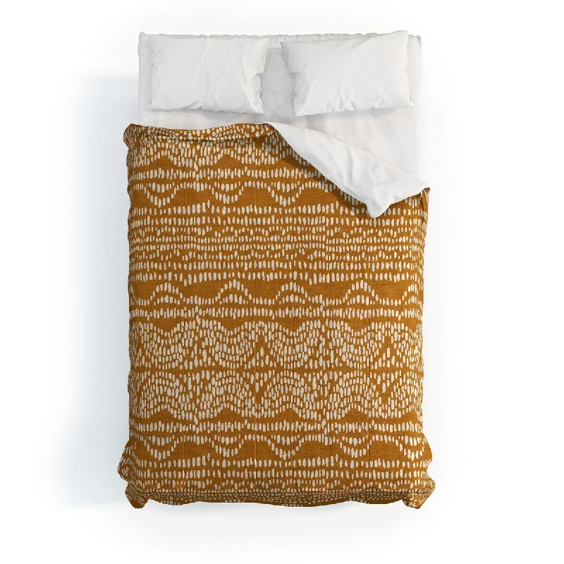 Queen - size comforters for standard queen - sized mattressesIveta Abolina Dripping Dots Caramel Made To Order Full Comforter Set Queen - size comforters for standard queen - sized mattressesIveta Abolina Dripping Dots Caramel Made To Order Full Comforter Set
