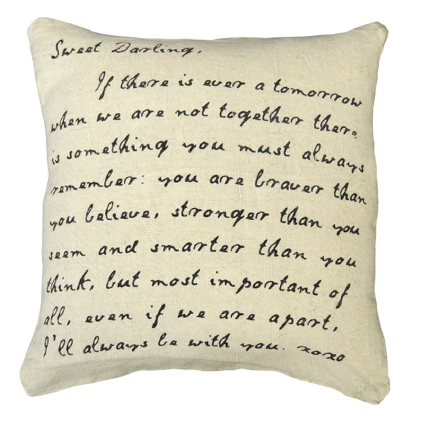 Down Alternative Pillows for Ethical Choices***Pillow Collection - Sweet Darling/I
