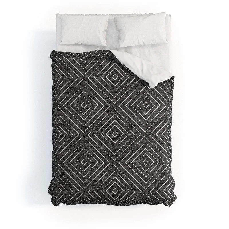 Microfiber - filled comforters that are lightweight and easy to care forLittle Arrow Design Co Woven Diamonds Charcoal Made To Order Full Comforter Microfiber - filled comforters that are lightweight and easy to care forLittle Arrow Design Co Woven Diamonds Charcoal Made To Order Full Comforter