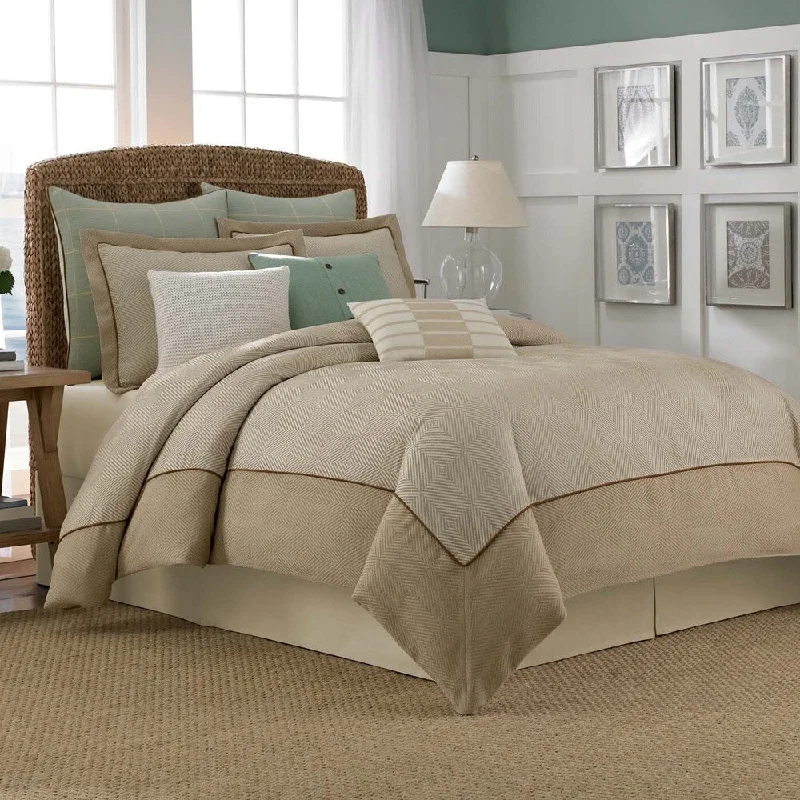 Goose down comforters known for their superior quality and insulationNautica Eden Glen Oversized Comforter with Optional Sham Separates