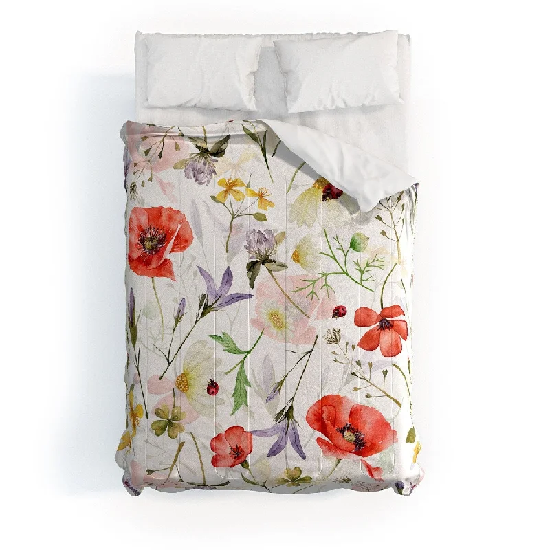 Cotton - filled comforters for a breathable and natural sleep experienceUtart Colorful Midsummer Scandinavia Made To Order Queen Comforter Cotton - filled comforters for a breathable and natural sleep experienceUtart Colorful Midsummer Scandinavia Made To Order Queen Comforter