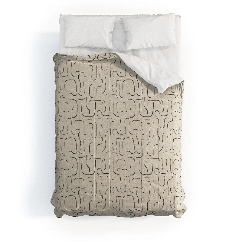 Wool - filled comforters with natural moisture - wicking and temperature - regulating featuresIveta Abolina Abstract Lines Gray Made To Order Full Comforter Wool - filled comforters with natural moisture - wicking and temperature - regulating featuresIveta Abolina Abstract Lines Gray Made To Order Full Comforter