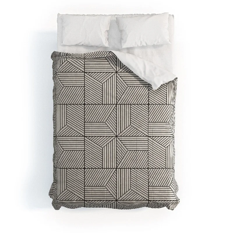Latex - filled comforters with a bouncy texture and good supportLittle Arrow Design Co Bohemian Geometric Tiles Bone Made To Order Full Comforter Set Latex - filled comforters with a bouncy texture and good supportLittle Arrow Design Co Bohemian Geometric Tiles Bone Made To Order Full Comforter Set