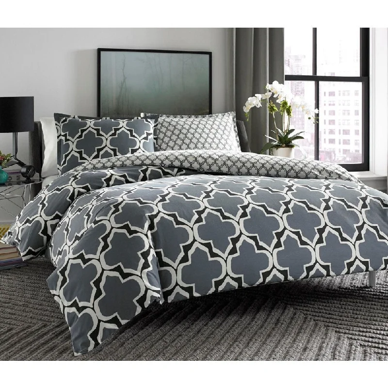Cotton - filled comforters for a breathable and natural sleep experienceCity Scene Brodie Cotton Comforter Set