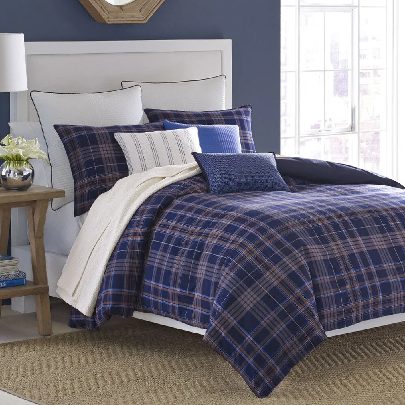 Full - size comforters suitable for full - sized beds in guest rooms or small bedroomsNautica Eldridge Cotton Comforter Set