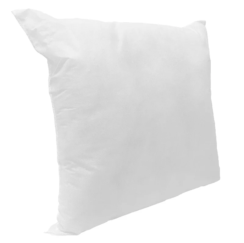 Travel Pillows for Long Journeys22" X 22" White Polyester Blown Seam Pillow Insert