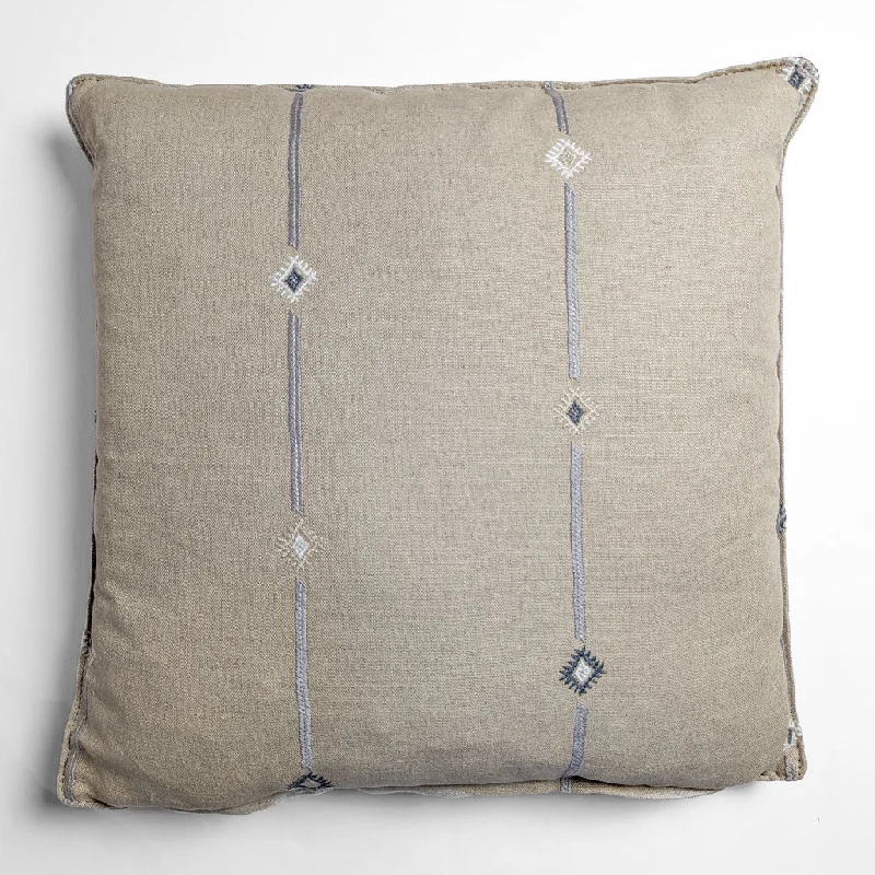 Kids Pillows with Fun DesignsSand with Blues Handstitched Pillow II