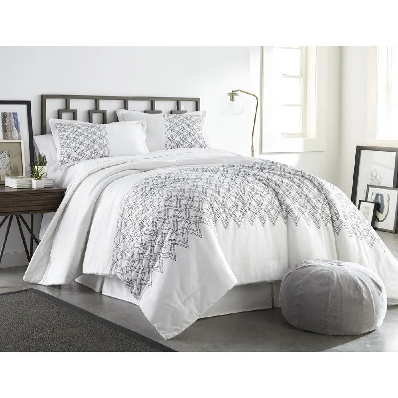 King - size comforters to fit large king - sized beds perfectlyPorch & Den Graf Glam 3-piece Comforter Set