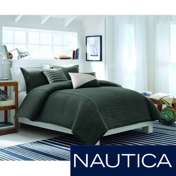 King - size comforters to fit large king - sized beds perfectlyNautica Crew 3-piece Comforter Set