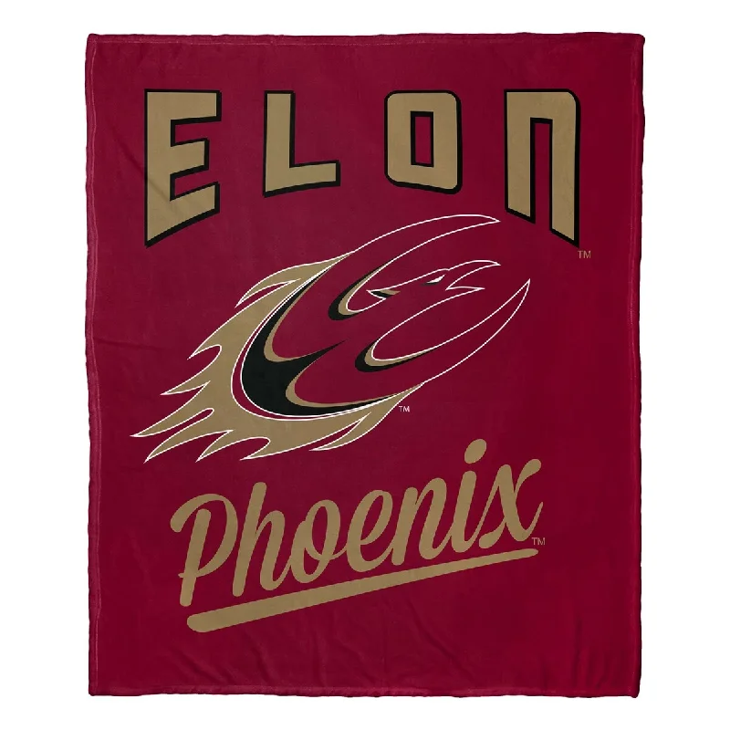 Silk blankets with a smooth and elegant touchNCAA Elon Alumni Silk Touch Throw
