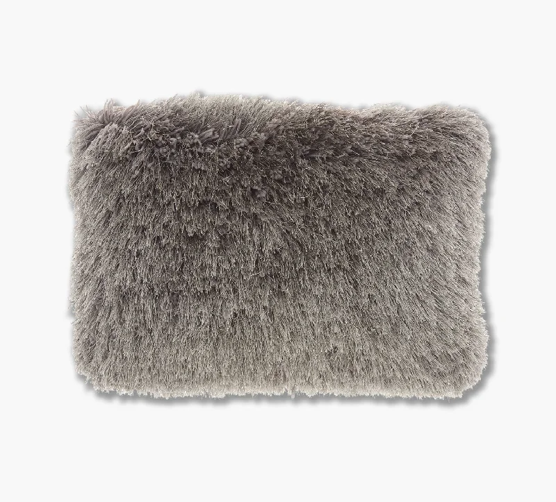 Velvet Pillows for a Touch of EleganceShimmer Shag Accent Pillow 14 x 20