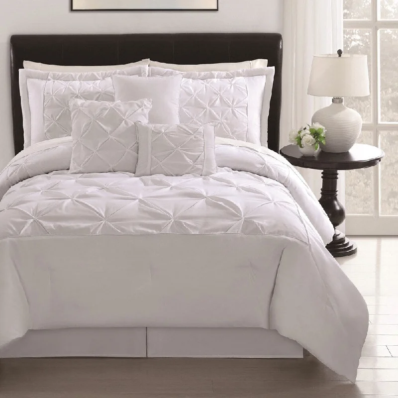 Queen - size comforters for standard queen - sized mattressesDenise 6-piece Comforter Set
