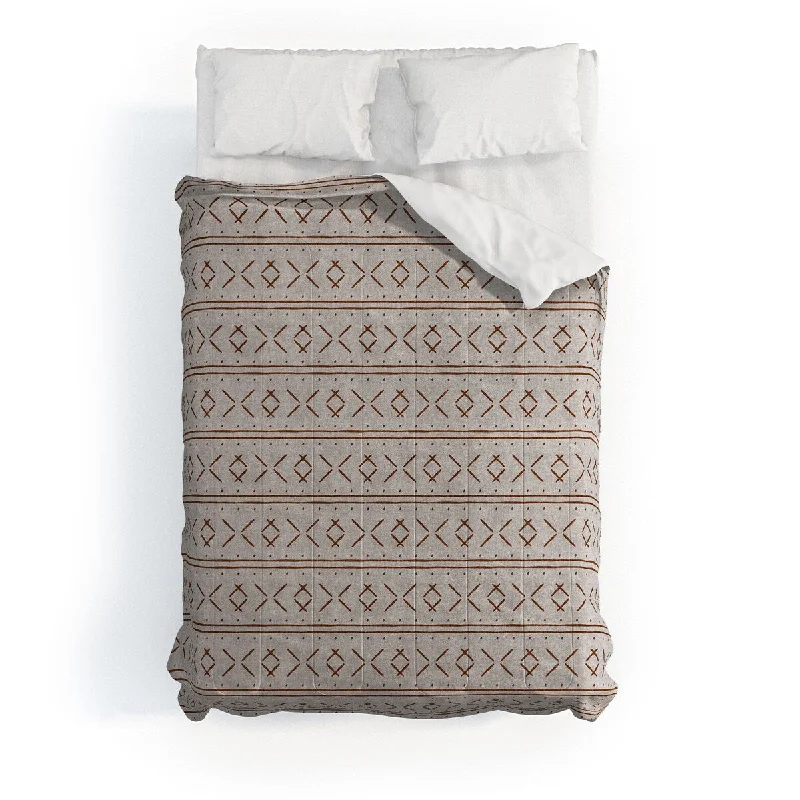 Duck down comforters with a softer feel and good warmth retentionLittle Arrow Design Co Mud Cloth Stitch Rust Stone Made To Order Full Comforter Set Duck down comforters with a softer feel and good warmth retentionLittle Arrow Design Co Mud Cloth Stitch Rust Stone Made To Order Full Comforter Set