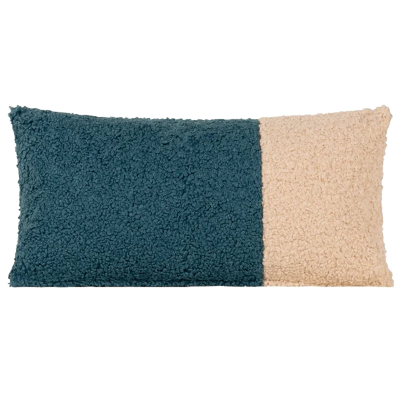 Down Alternative Pillows for Ethical ChoicesTiffany 2 Patch Boucle Pillow