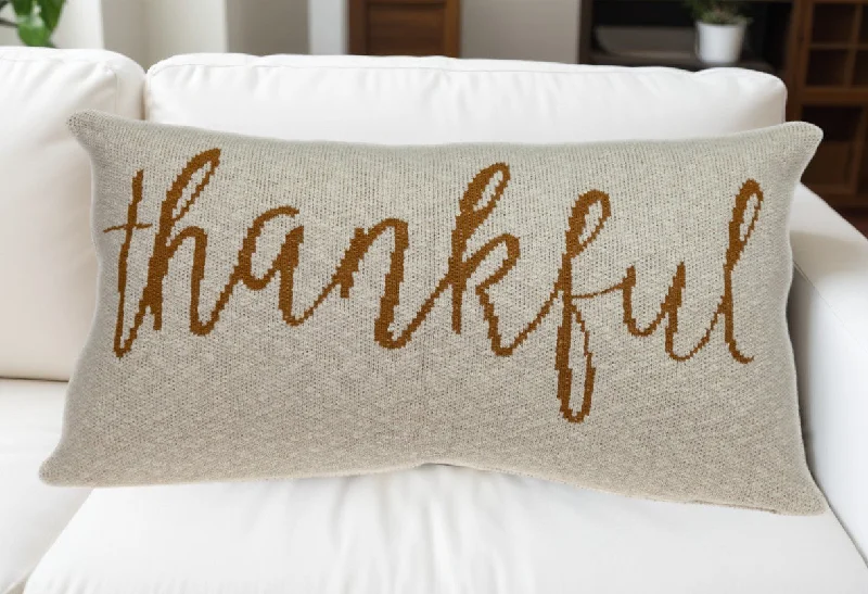 Memory Foam Pillows for Neck SupportThankful Decorative Pillow