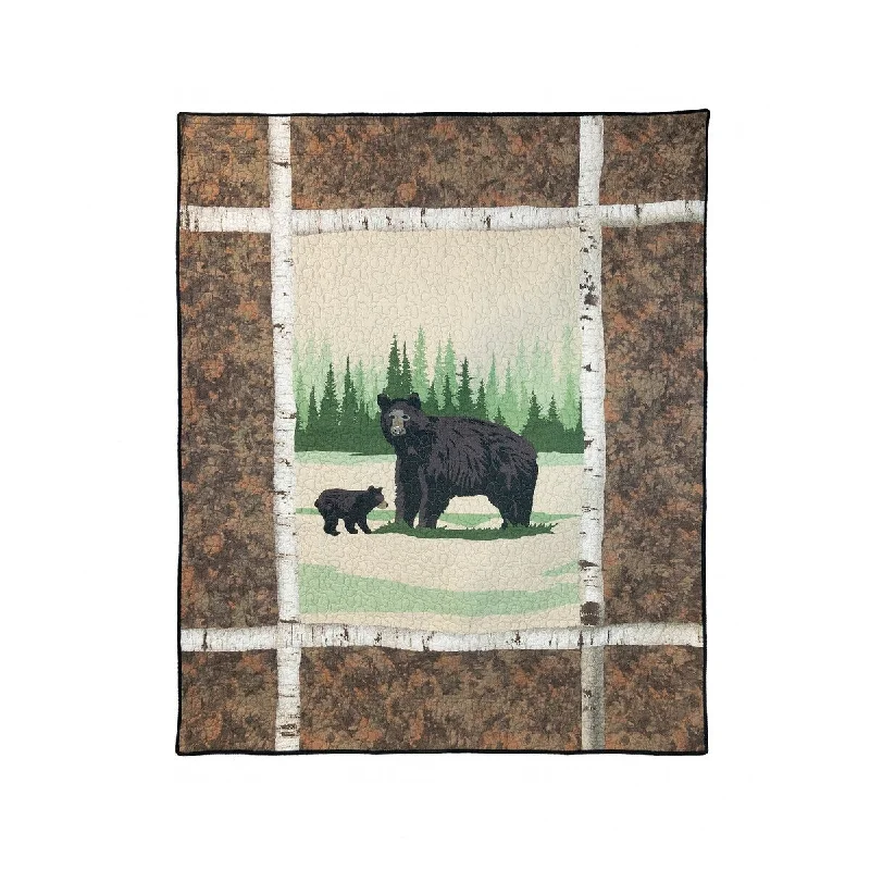 Microfiber blankets that are durable and easy to care forDonna Sharp's Birch Bear Throw Microfiber blankets that are durable and easy to care forDonna Sharp's Birch Bear Throw