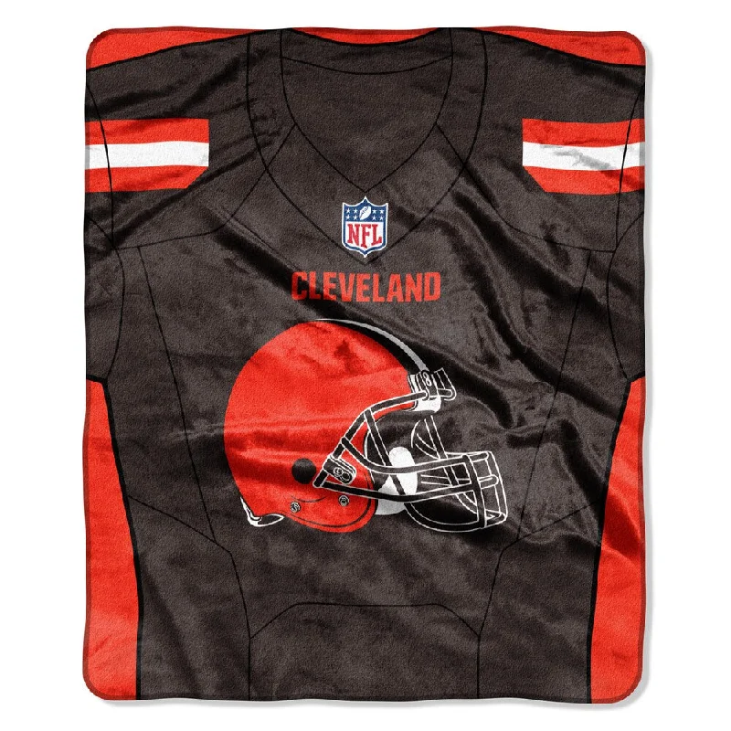 Cotton blankets for breathability and a lightweight feelNFL 07080 Browns Jersey Raschel Throw Cotton blankets for breathability and a lightweight feelNFL 07080 Browns Jersey Raschel Throw