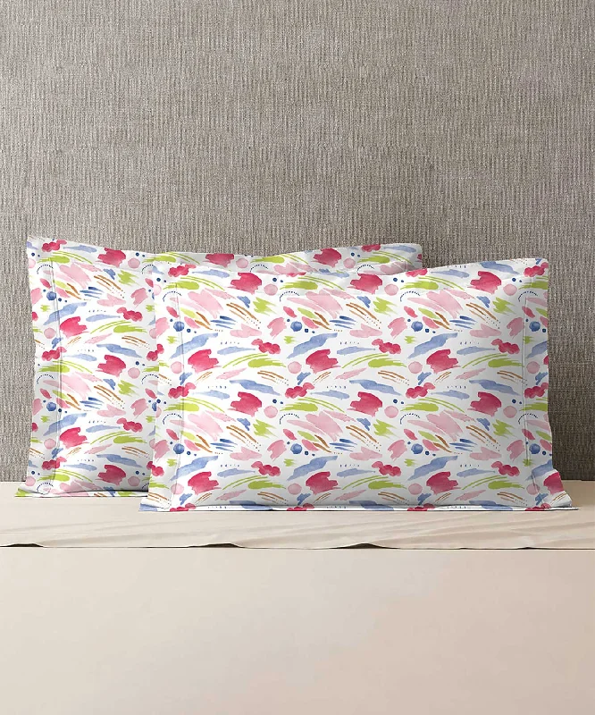 Plush Pillows for a Cozy BedSoft Comfort Pillowcase Set,210 Tc,Sweet Temptation