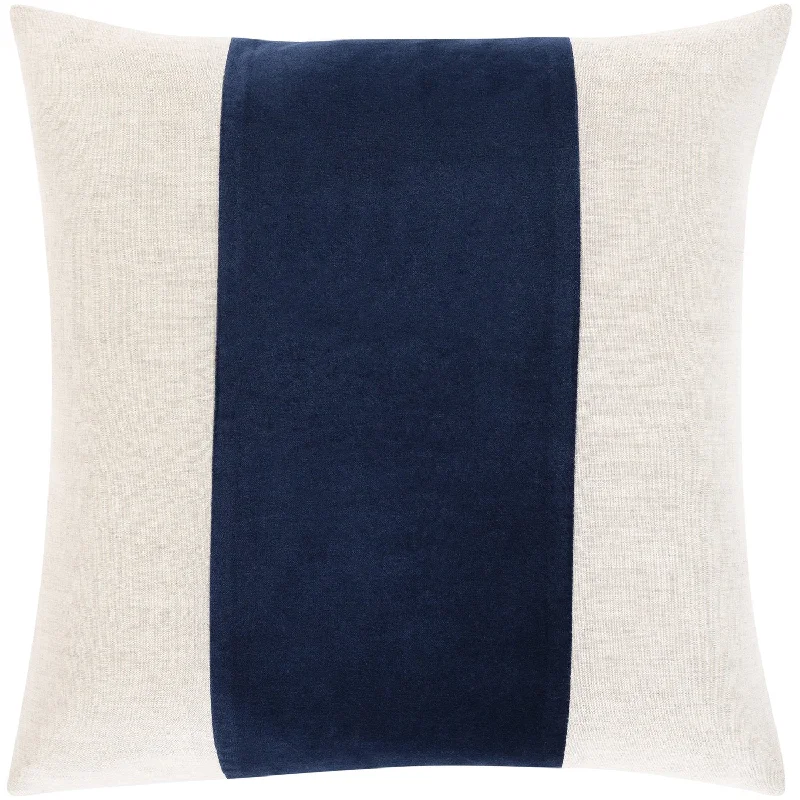 Decorative Pillows for Living Room MakeoverMoza Velvet Pillow in Navy