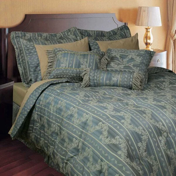 King - size comforters to fit large king - sized beds perfectlyInnsbruck 7-piece Oversized Luxury Comforter Set