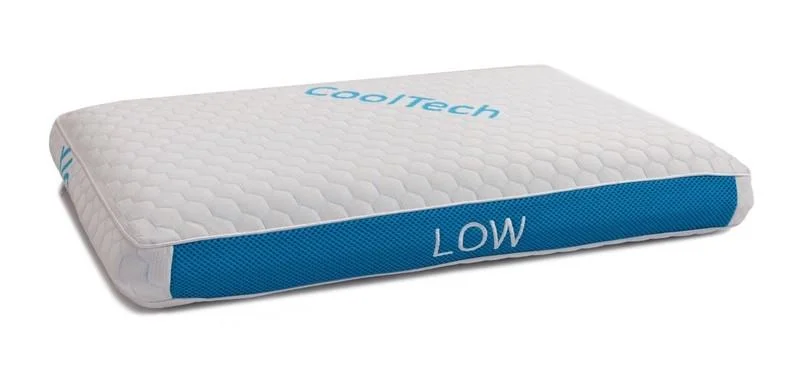 Cotton Pillows for Natural ComfortBed Tech Pillow - Low Profile