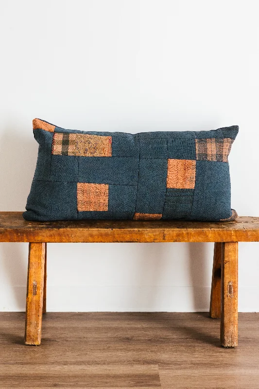 Midnight Mosaic 17x32 Pillow - 2
