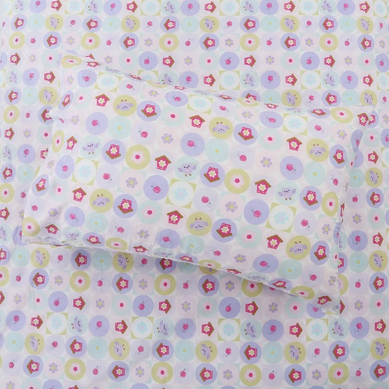3-Piece Cotton Toddler Sheet Set for Kids Boys & Girls (Animals, Fish, Sports, Floral) 3-Piece Cotton Toddler Sheet Set for Kids Boys & Girls (Animals, Fish, Sports, Floral)