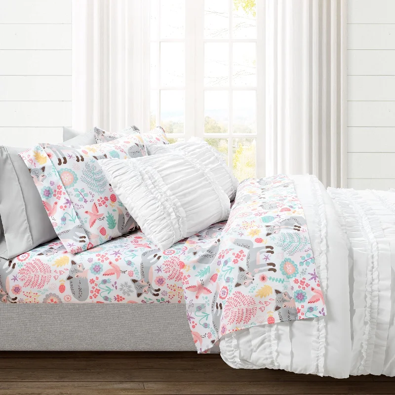 Lush Decor Pixie Fox Soft Sheet Set