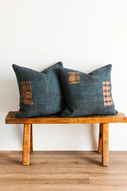 Midnight Mosaic 22x22 Pillow - 4