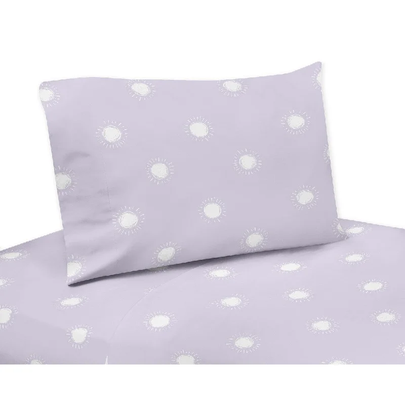 Sweet Jojo Designs Lavender Purple Boho Sun Girl 3p Twin Sheet Set Bohemian Shabby Chic Celestial Desert Sunshine Outdoor Nature Sweet Jojo Designs Lavender Purple Boho Sun Girl 3p Twin Sheet Set Bohemian Shabby Chic Celestial Desert Sunshine Outdoor Nature