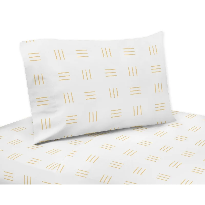 Sweet Jojo Designs White Yellow Boho Mudcloth Boy Girl Gender Neutral 3p Twin Sheet Set Bohemian Woodland Tribal Southwest Hatch Sweet Jojo Designs White Yellow Boho Mudcloth Boy Girl Gender Neutral 3p Twin Sheet Set Bohemian Woodland Tribal Southwest Hatch