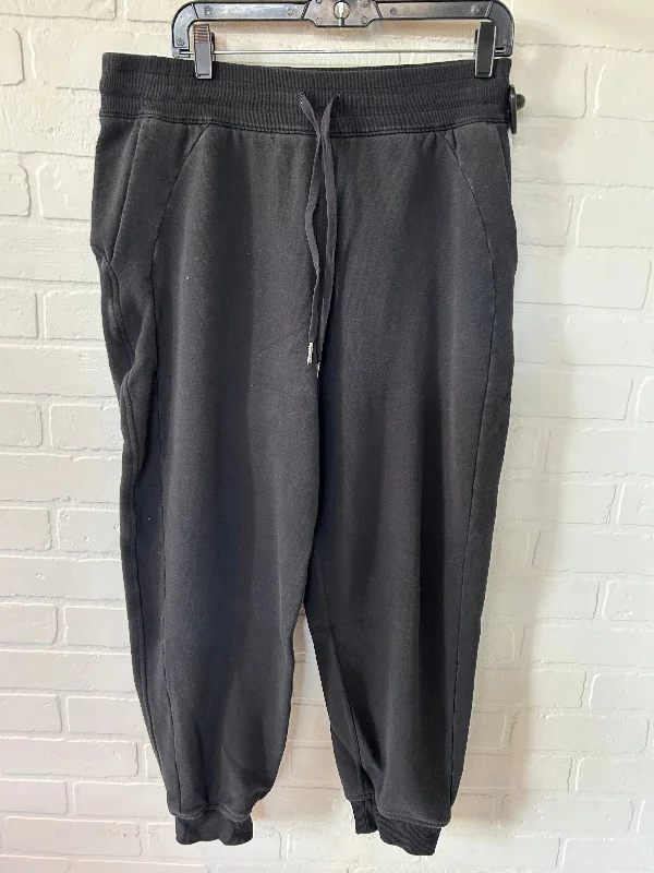 Black Athletic Pants Lululemon, Size 12