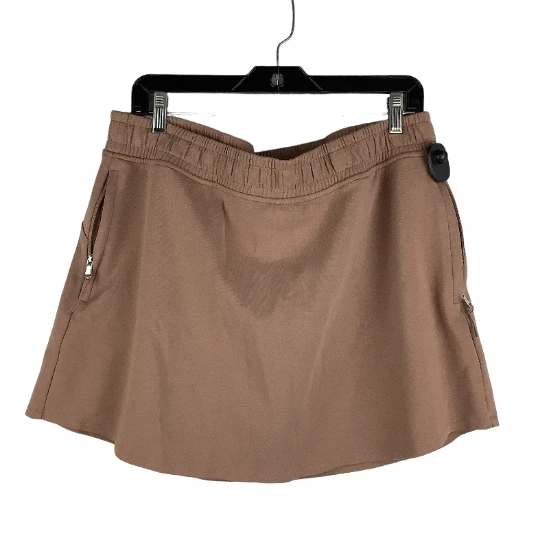 Brown Athletic Skirt Old Navy, Size Xl