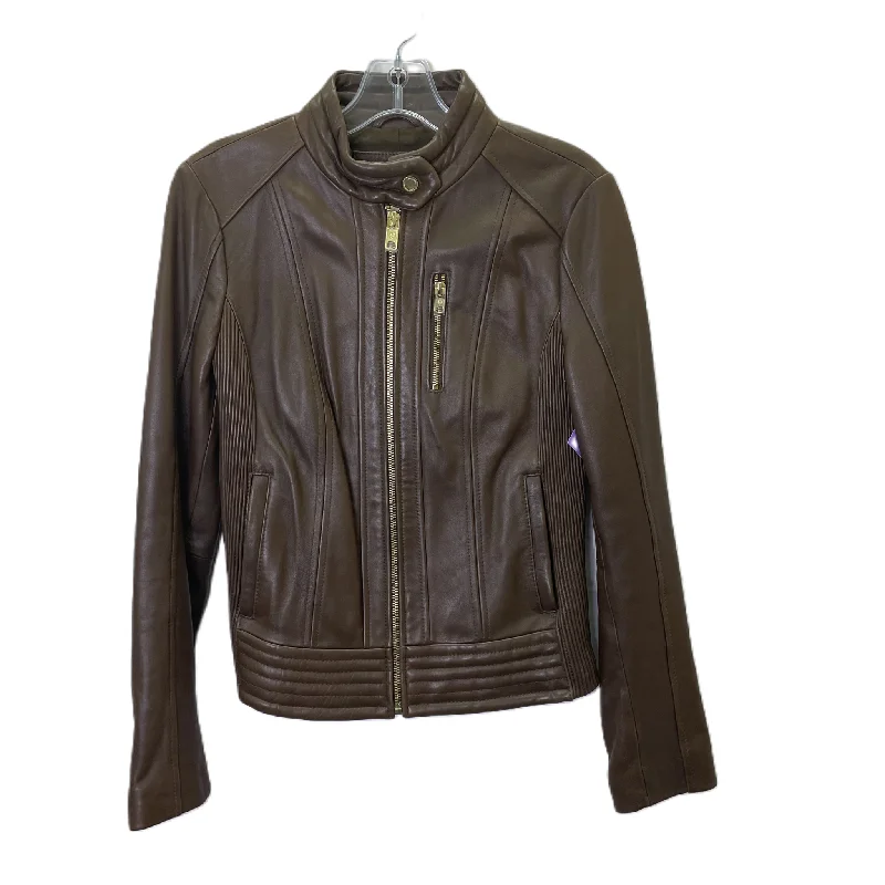 Jacket Leather By Michael By Michael Kors  Size: S