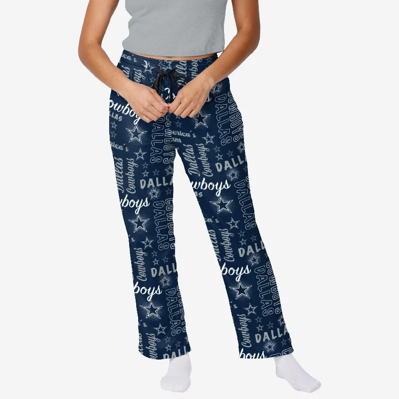 Dallas Cowboys Womens Mini Print Lounge Pants