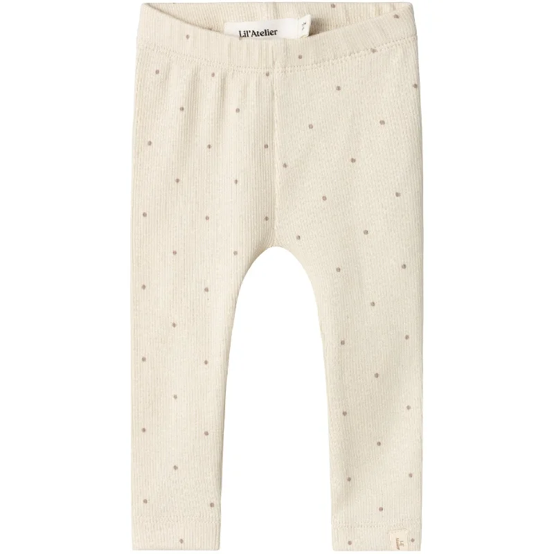 Lil'Atelier Birch Gago Kye Slim Leggings