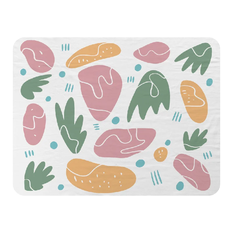 Cotton blankets for breathability and a lightweight feelAbstract nature illustrations (Blanket) Cotton blankets for breathability and a lightweight feelAbstract nature illustrations (Blanket)
