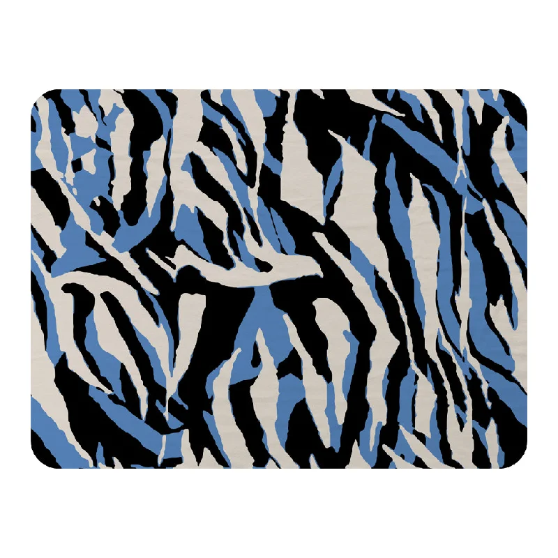 Rayon from bamboo blankets for a silky and breathable feelAbstract zebra skin (Blanket)
