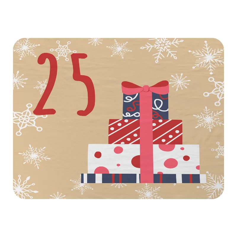 King - size blankets to cover large beds comfortablyAdvent calendar 25 days of christmas (blanket)