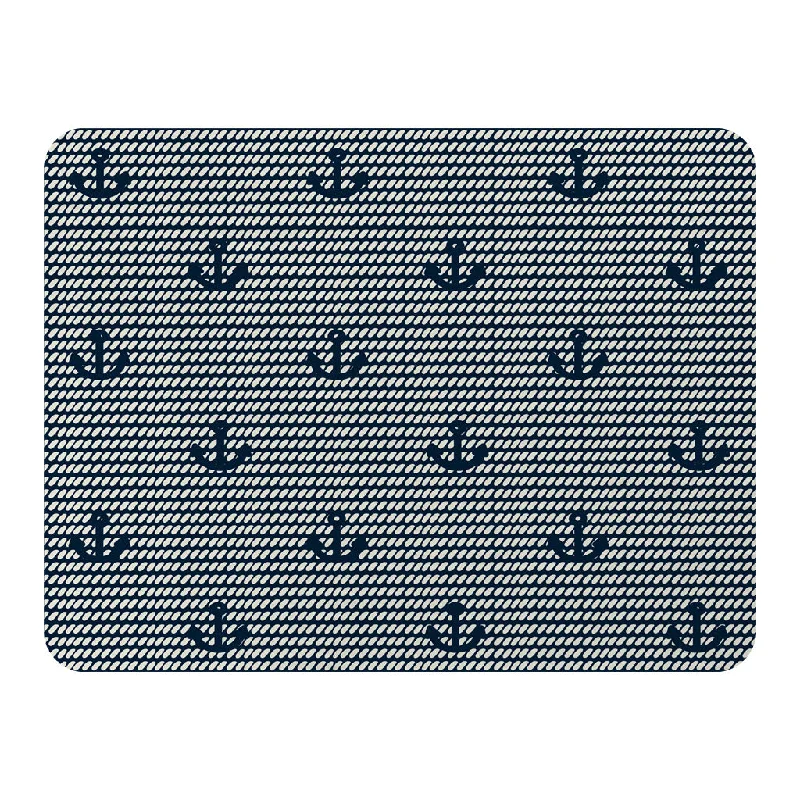 Fleece blankets for a cozy and plush textureAnchors on Rope Pattern (Blanket)