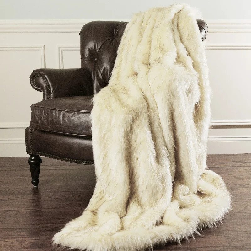Cotton blankets for breathability and a lightweight feelAurora Home Luxury Long Faux Fur Throw Blanket Cotton blankets for breathability and a lightweight feelAurora Home Luxury Long Faux Fur Throw Blanket