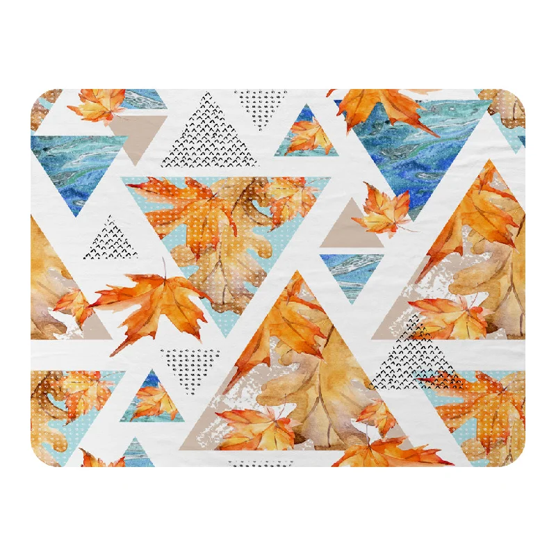 Wool blankets with natural warmth and insulationAutumn Geometrics with Maple Leaves (Blanket) Wool blankets with natural warmth and insulationAutumn Geometrics with Maple Leaves (Blanket)