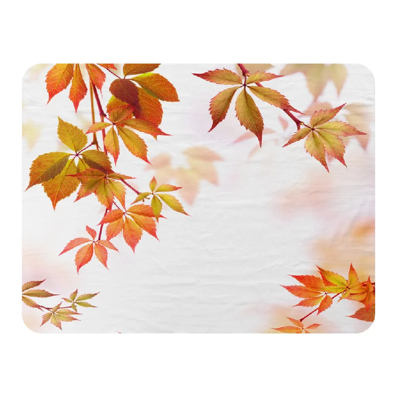 Recycled polyester blankets for an eco - conscious optionAutumn Leaves (Blanket)