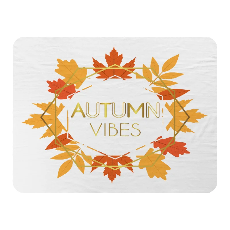 Linen blankets with a rustic and textured lookAutumn Vibes (Blanket)