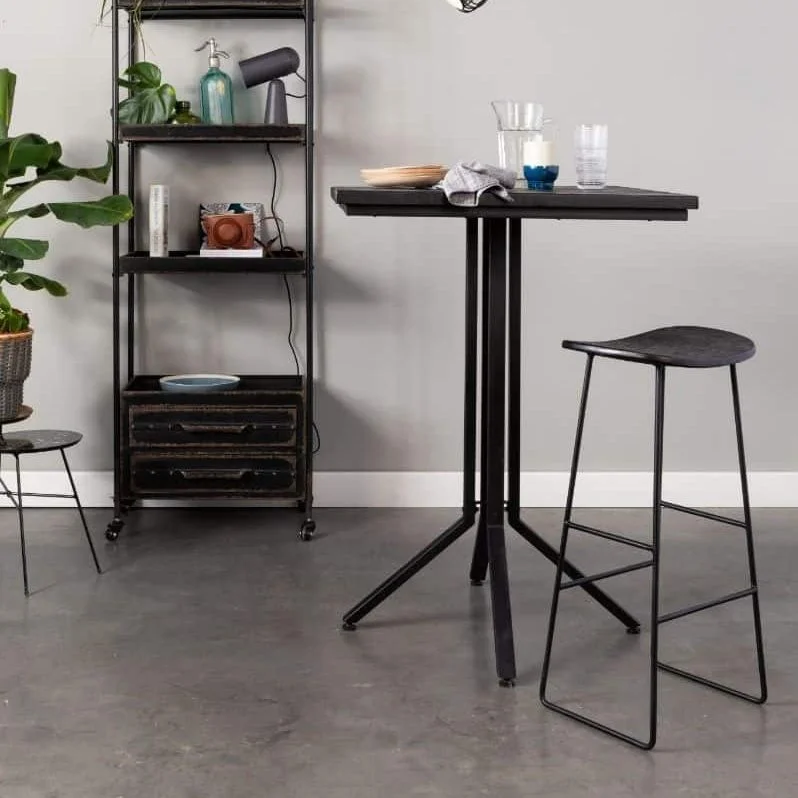 Cotton blankets for breathability and a lightweight feelTangle Barstool - Black