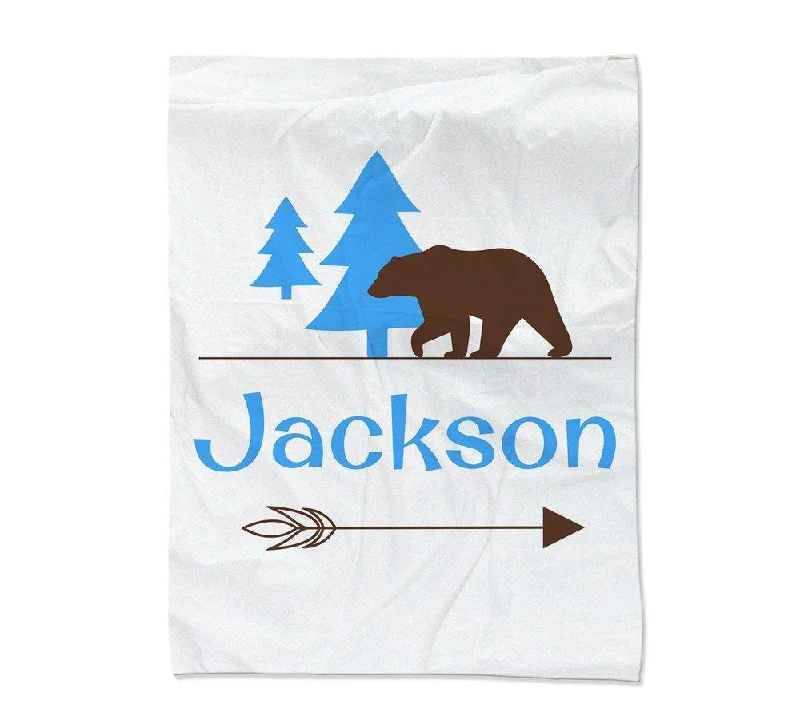 Rayon from bamboo blankets for a silky and breathable feelBear Blanket - Medium (45x60") Rayon from bamboo blankets for a silky and breathable feelBear Blanket - Medium (45x60")