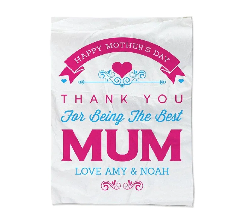 Mohair blankets with a unique sheen and softnessBest Mum Blanket - Medium